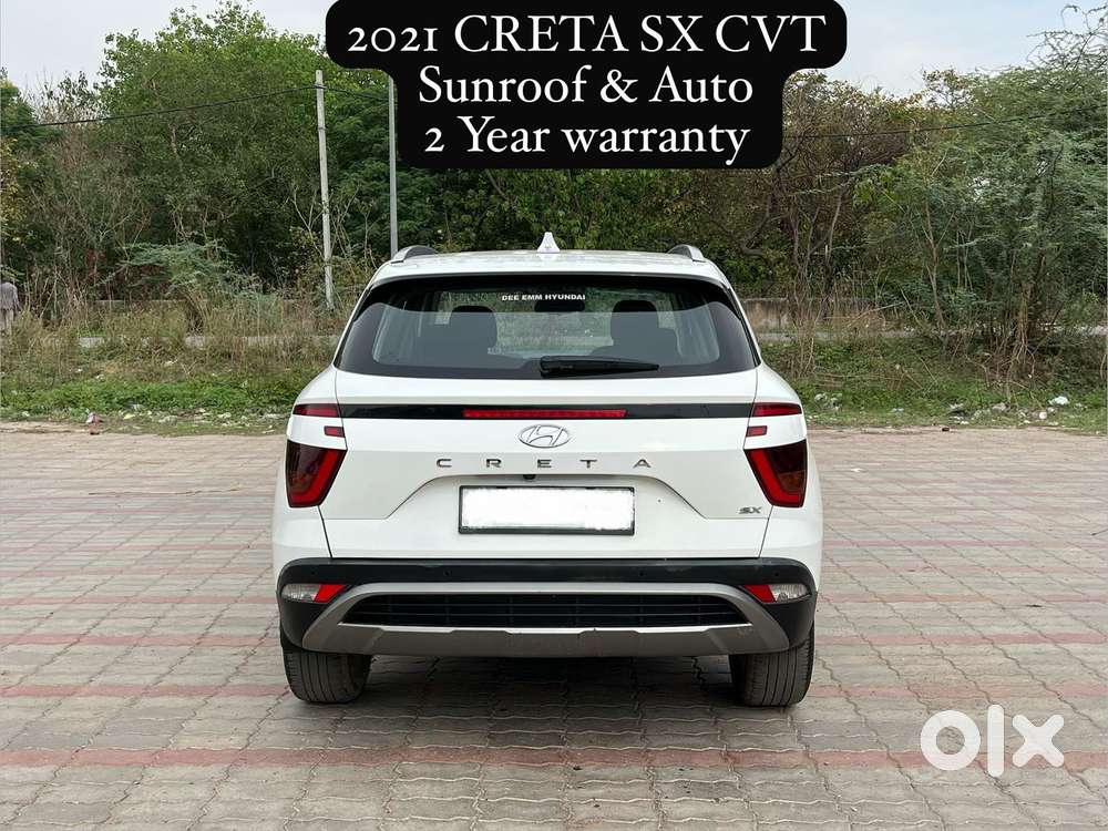 Hyundai Creta Sx 1.5 Petrol Cvt, 2021, Lpg