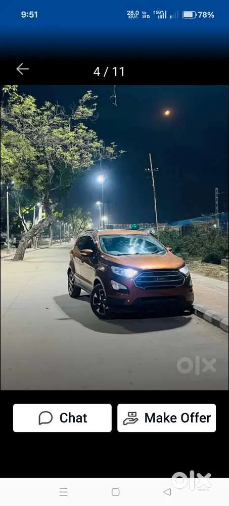 Ford Ecosport 2018 Diesel Good Condition