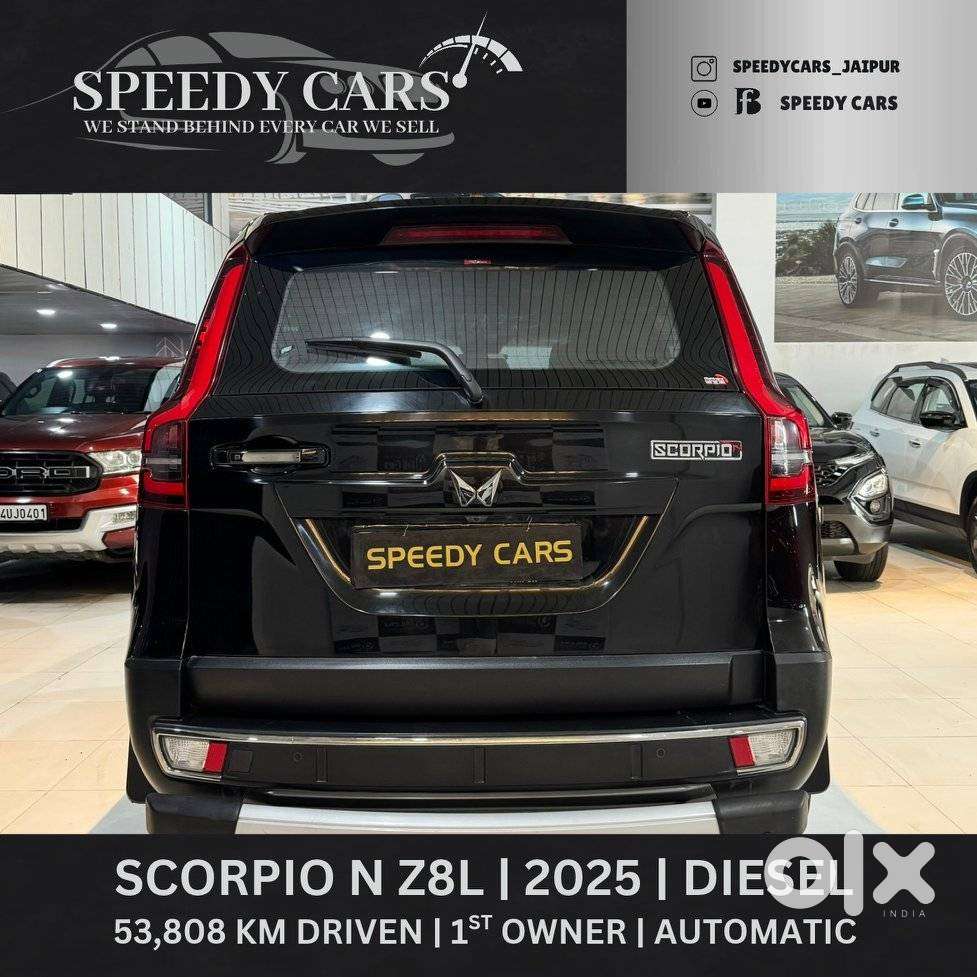 Mahindra Scorpio-n Z8 L Diesel At 2wd 7 Str, 2025, Diesel