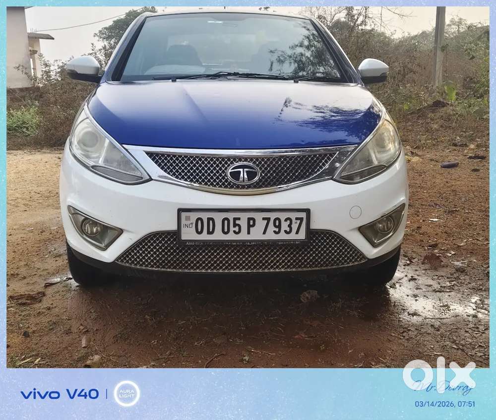 Tata Zest 2015 Diesel Well Maintained And Dual Colour Combination.
