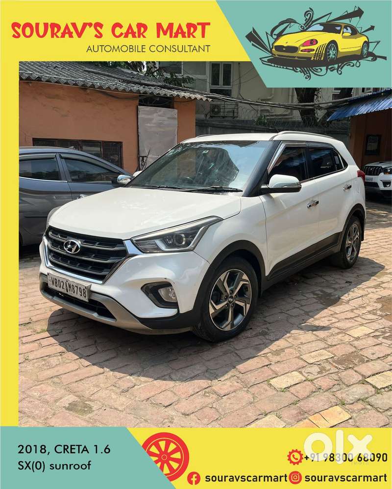Hyundai Creta 1.6 Sx Plus, 2018, Petrol