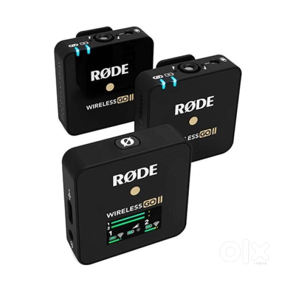 Rode Wireless go 2 dual channel mic