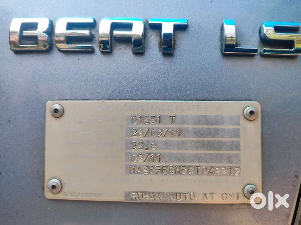 Chevrolet Beat 2011 Lpg Well Maintained