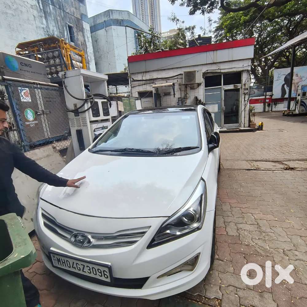 Hyundai Verna 2015 Petrol + Cng Good Condition