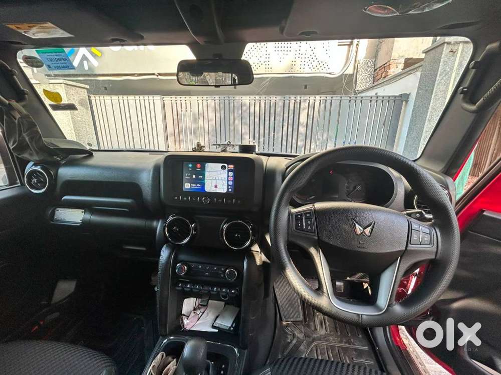 Mahindra Thar Red Petrol Rwd