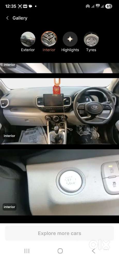 Hyundai Venue 2024 Petrol Well Maintained