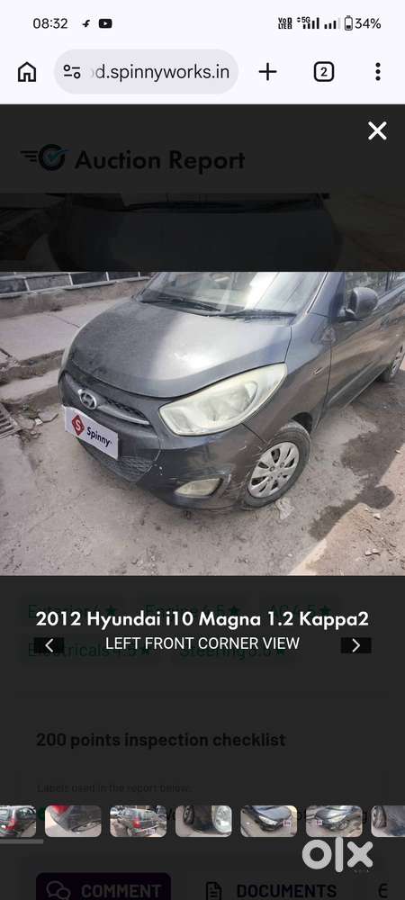 I 10 Magna Kappa Petrol Model 2012