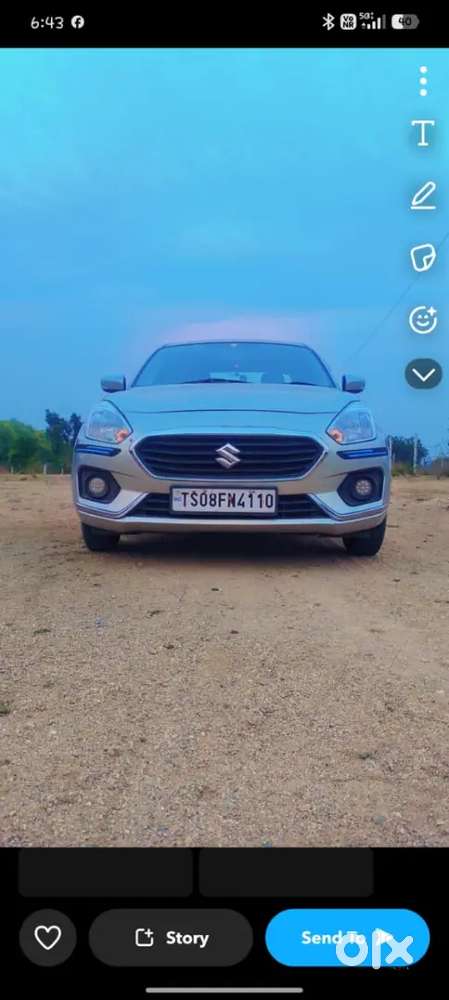 Maruti Suzuki Dzire Vxi 2017 Petrol