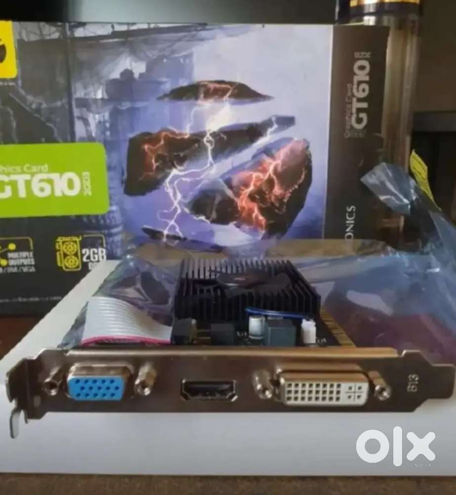 Nvidia GT 610 2GB Zebronics. Excellent condition.
