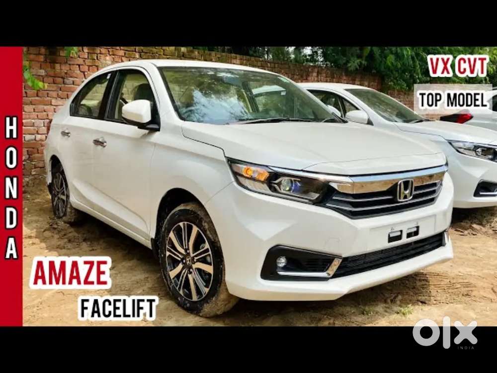 Top Line Honda Amaze 1.2 V 2021 .. Less Drive