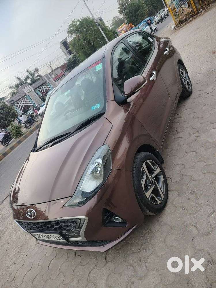 Hyundai Aura Sx (o) Manual, 2021, Petrol