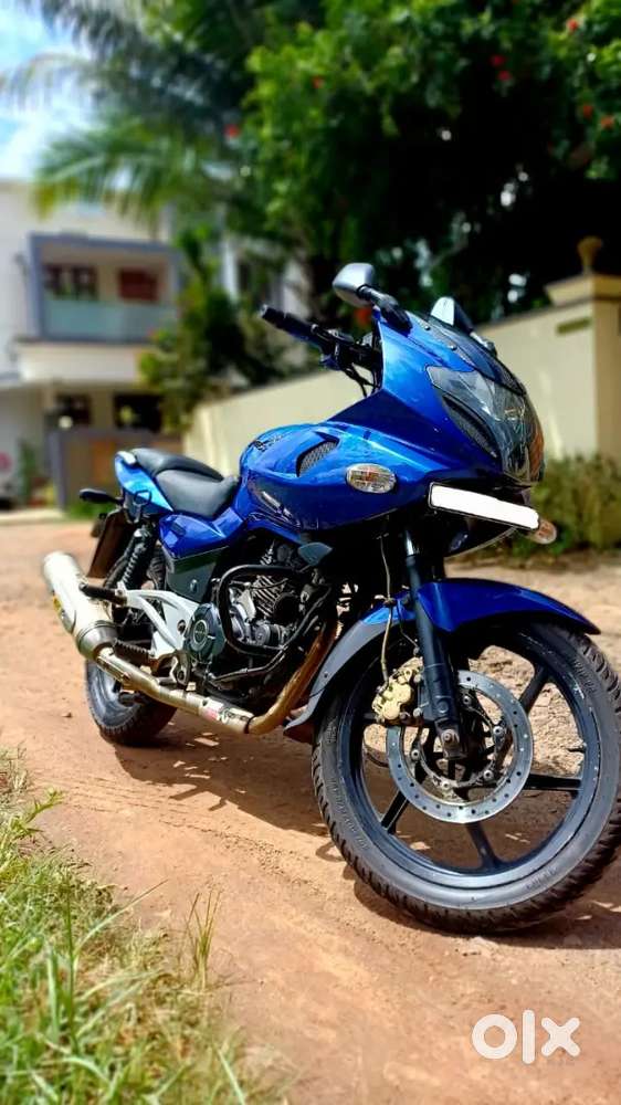 Motorcycle Pulsar Rs 200 Price Blue Blue Colour Bajaj Pulsar