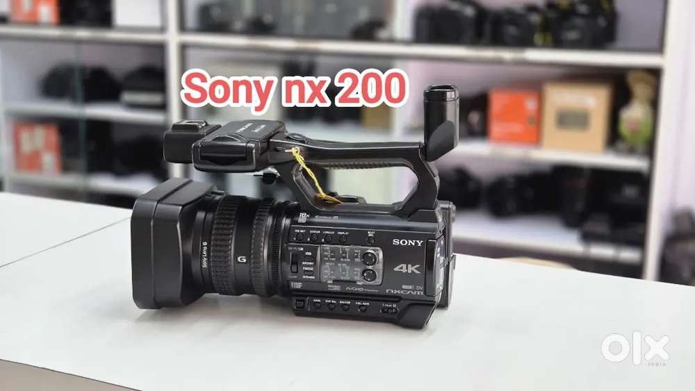 Sony Hxr Olx Sony Nx200 Video Camera 4k Camera Price In India Sony