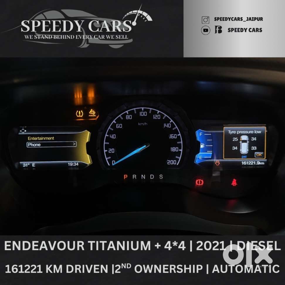 Ford Endeavour Titanium Plus 4x4 At, 2021, Diesel