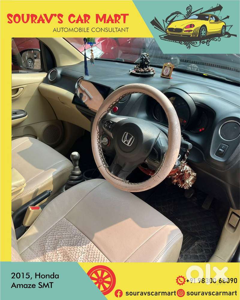 Honda Amaze 1.2 Smt I Vtec, 2015, Petrol