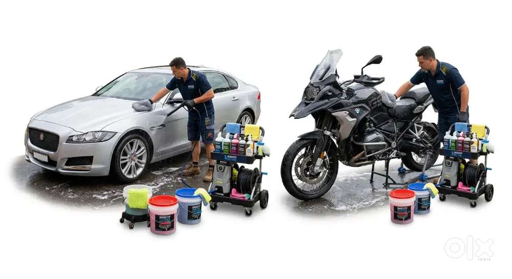 Door step car washing staff required