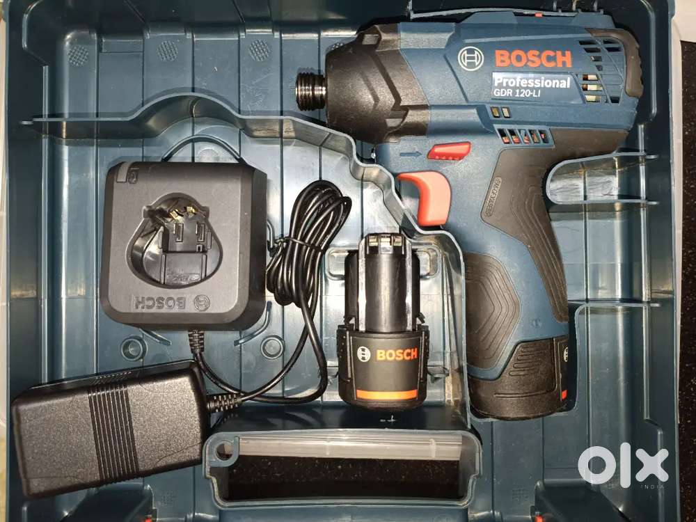Bosch GDR 120-LI Professional Cordless Impact Driver; 2 × 2Ah Batt