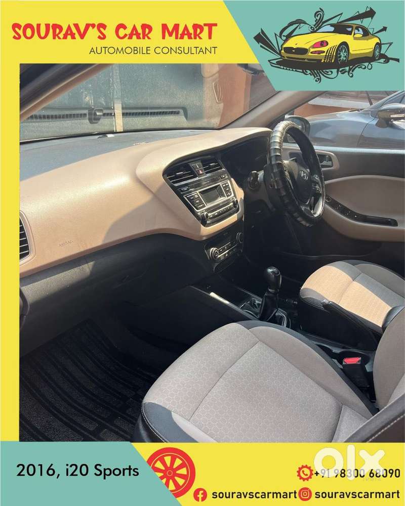 Hyundai Elite I20 Sportz (o) 1.2, 2016, Petrol