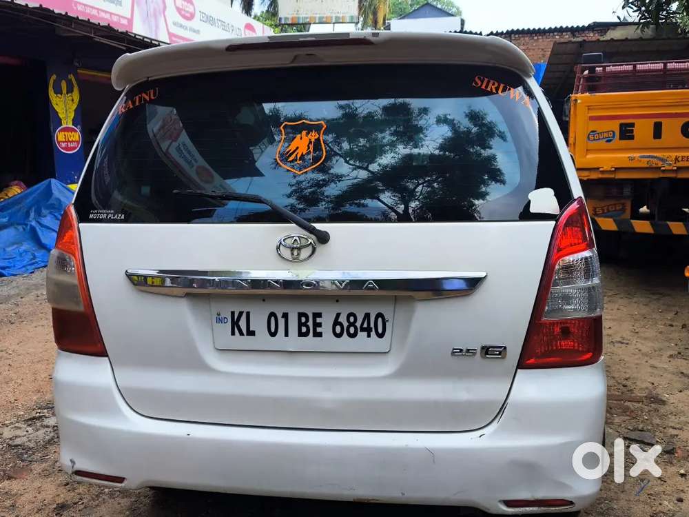 Toyota Innova 2012 Model No Claim No Accident At All. Full Geniune Car