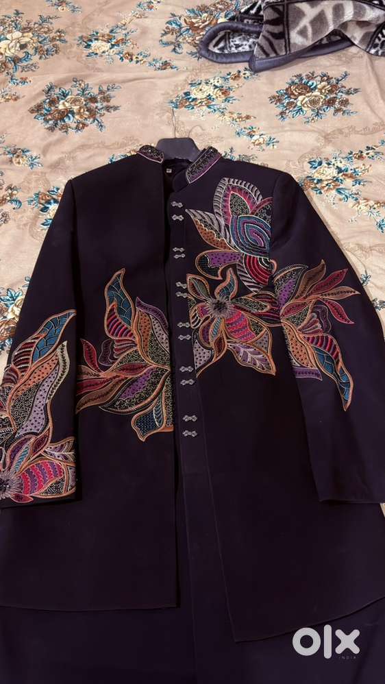 Premium Wedding Sherwani With Heavy Embroidery - Men in Ashoka Garden ...