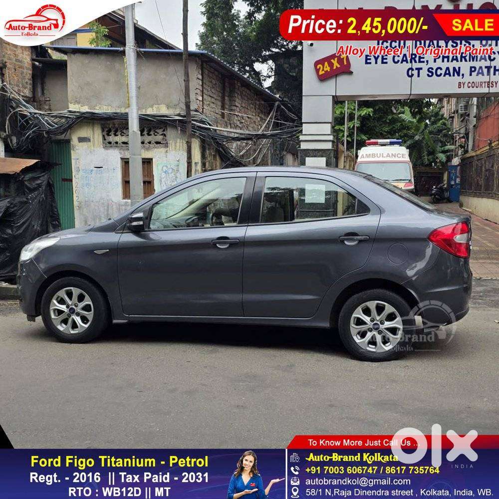 Ford Figo Aspire 1.2 Ti-vct Trend, 2016, Petrol