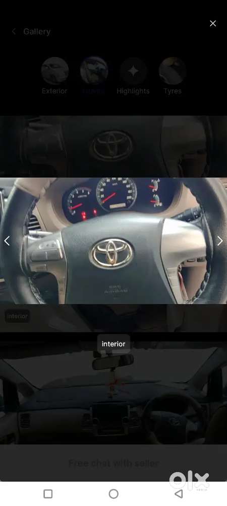 Toyota Innova 2015 Vx Diesel 7 Seater