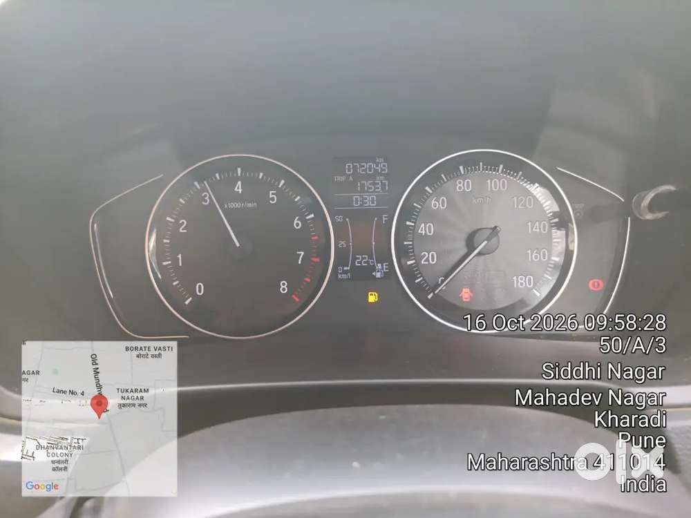 Honda Amaze 2022 Second Owner