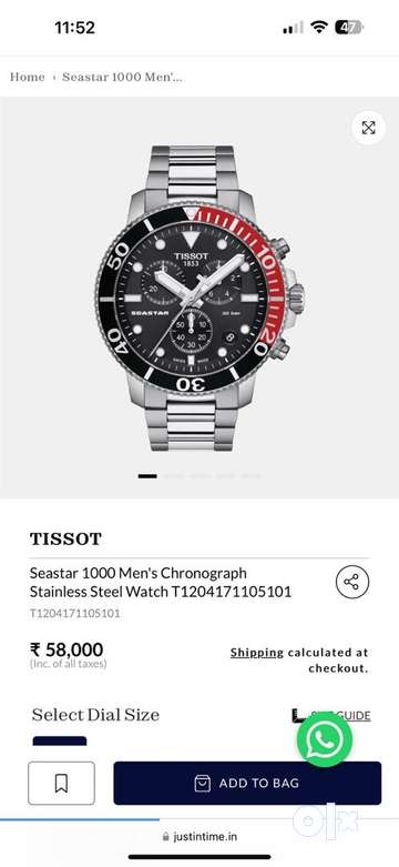 Tissot Seastar 1000 Chronograph watch for sale Men 1790193721