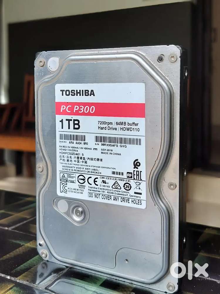 Toshiba Hard Drive Toshiba Hdwd110 Ssd Toshiba HDWD110 1TB SATA