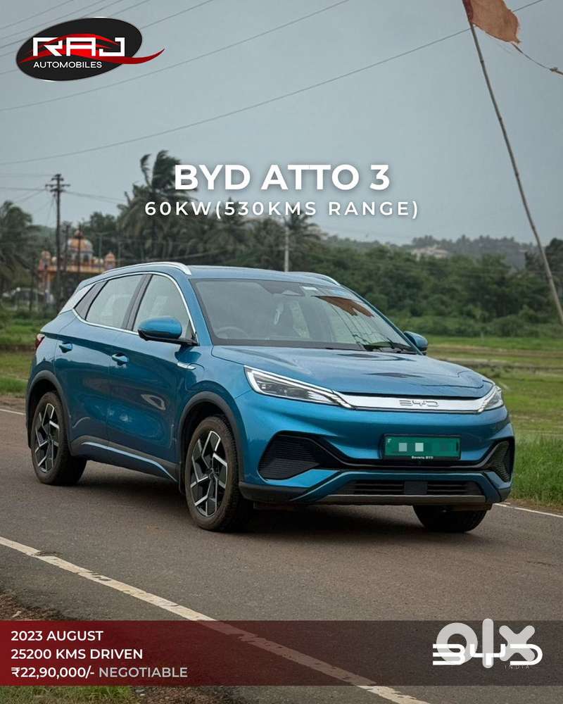 Byd Atto 3 Extended Range, 2023, Electric
