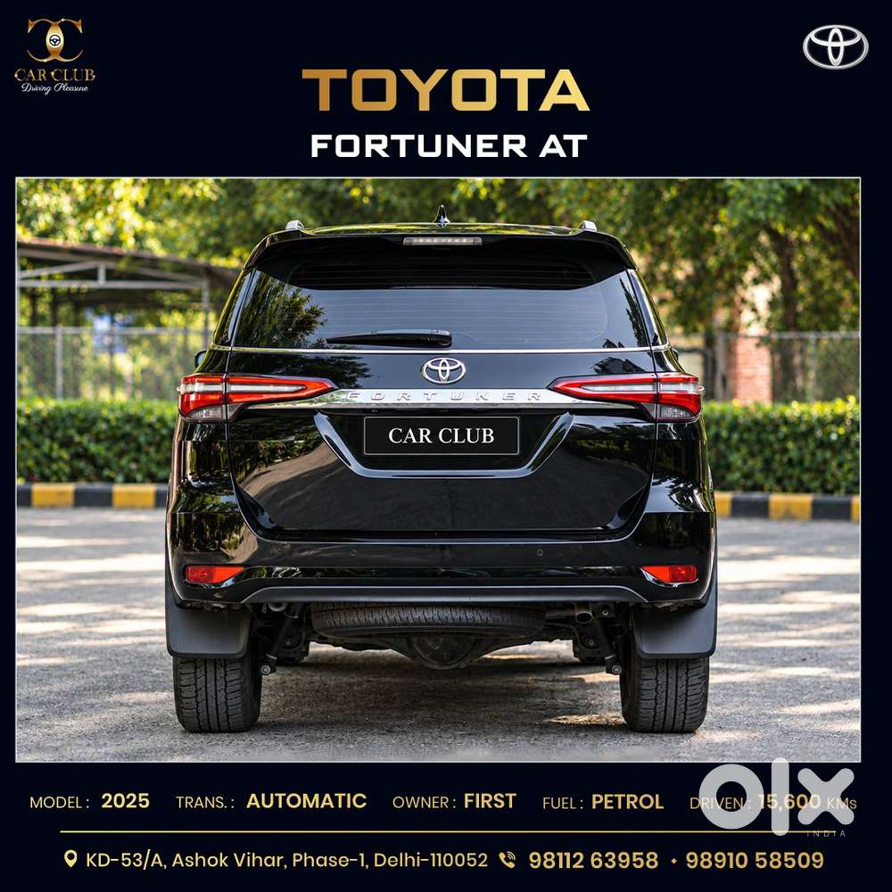 Toyota Fortuner 4x2 At 2.7 Petrol, 2025, Petrol
