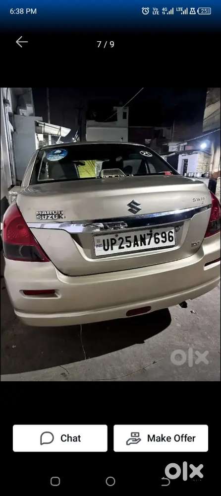 Maruti Suzuki Dzire 2011 Petrol 96000 Km Driven