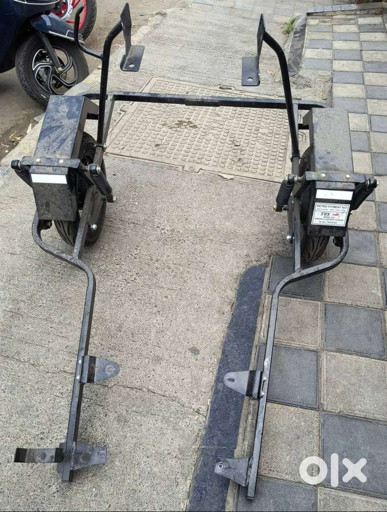 Retro Fitment Kit Handicapped Side Wheels TVS New Jupiter 113cc