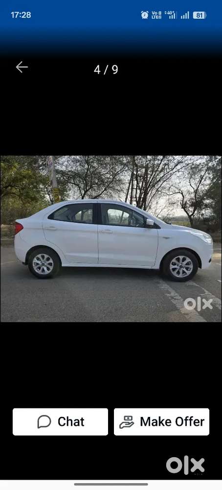 Ford Figo Aspire 2016 Cng(not On Paper) & Petrol 76000 Km Driven
