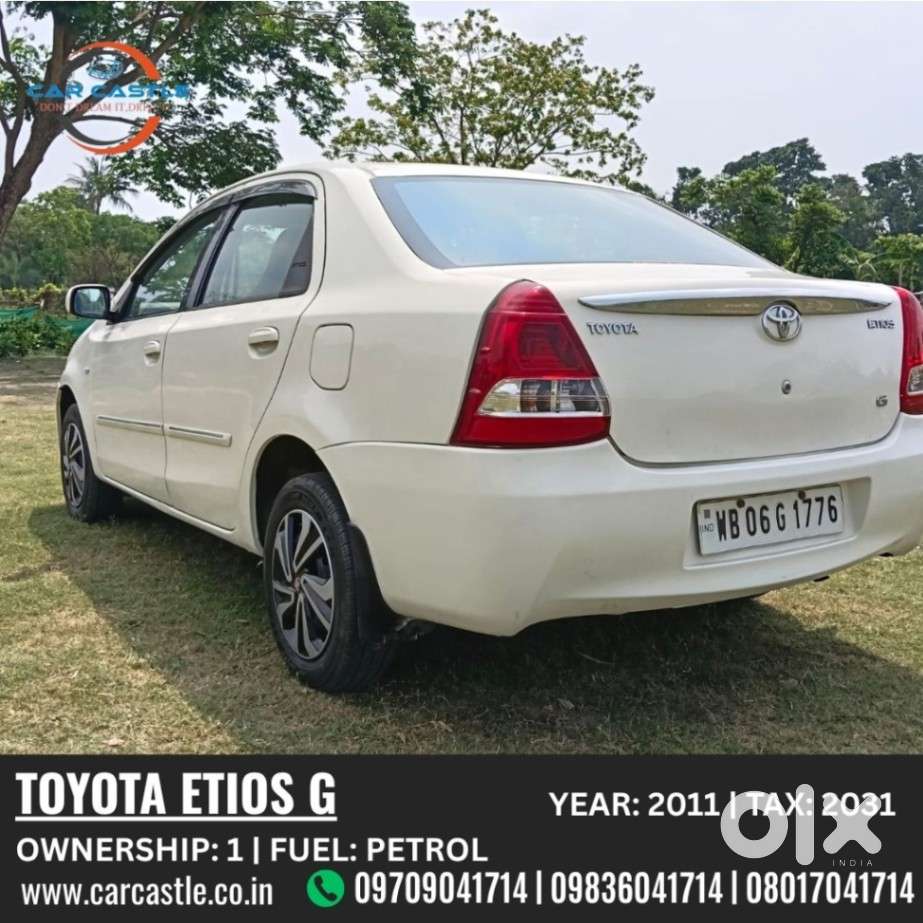 Toyota Etios 2010-2012 G, 2011, Petrol