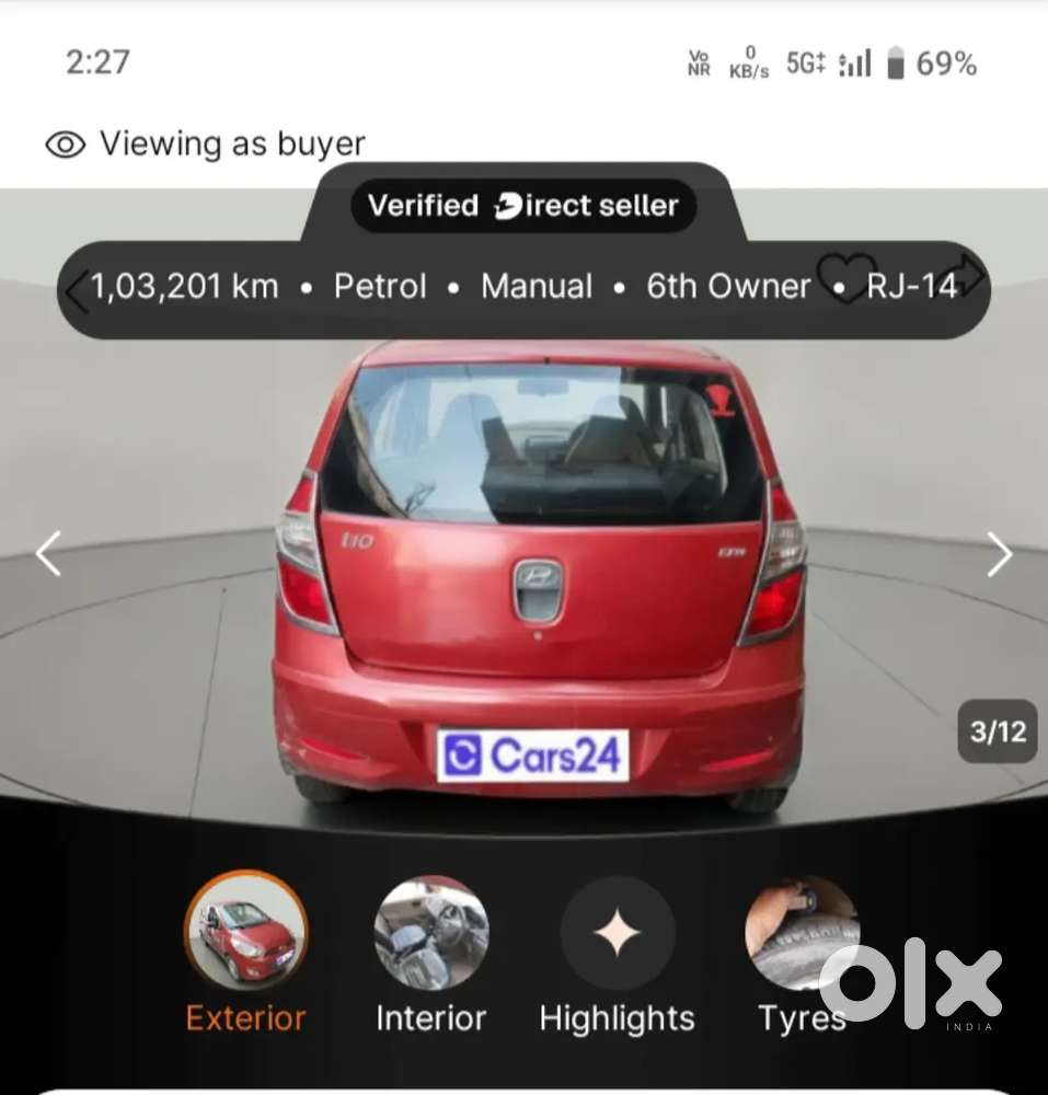Hyundai I10 Petrol Manual 2013