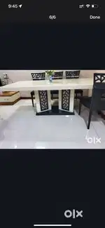 Antique 8 seater dinning set