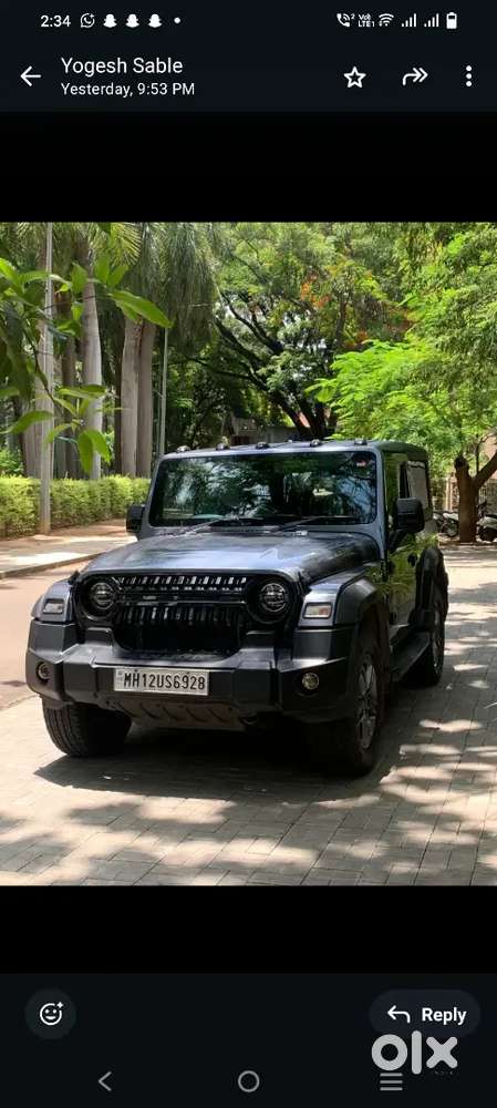 Mahindra Thar 2022 Diesel Well Maintained