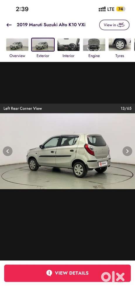 Maruti Suzuki Alto K10 2019 Petrol 50000 Km Driven