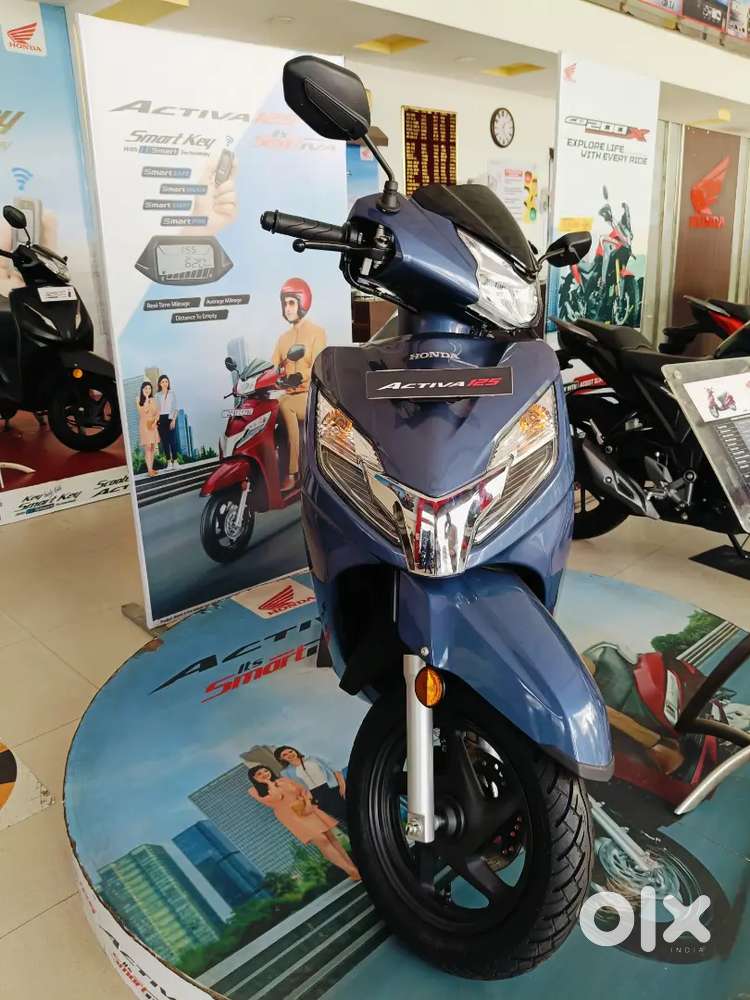 Midnight Blue Metallic Honda Activa Colour Honda Activa 125 Bs6 - Main Image