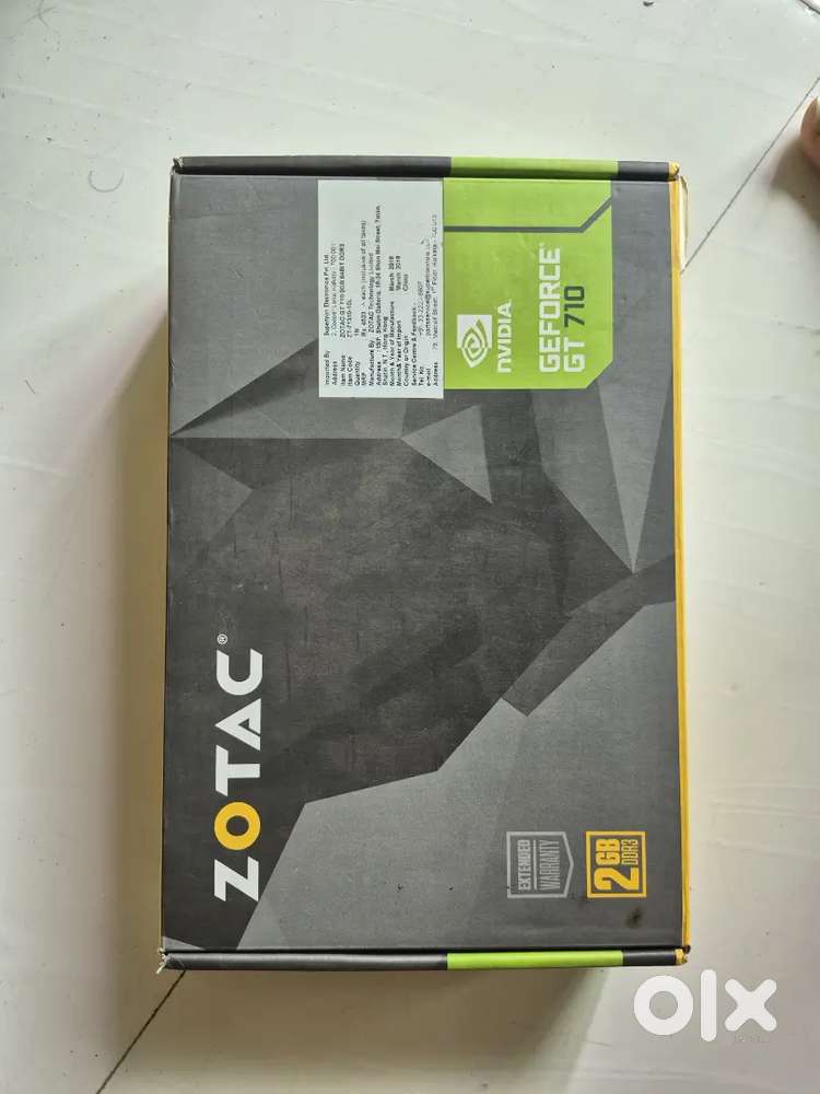 Zotac GeForce GT 710 2GB DDR3 Graphics Card