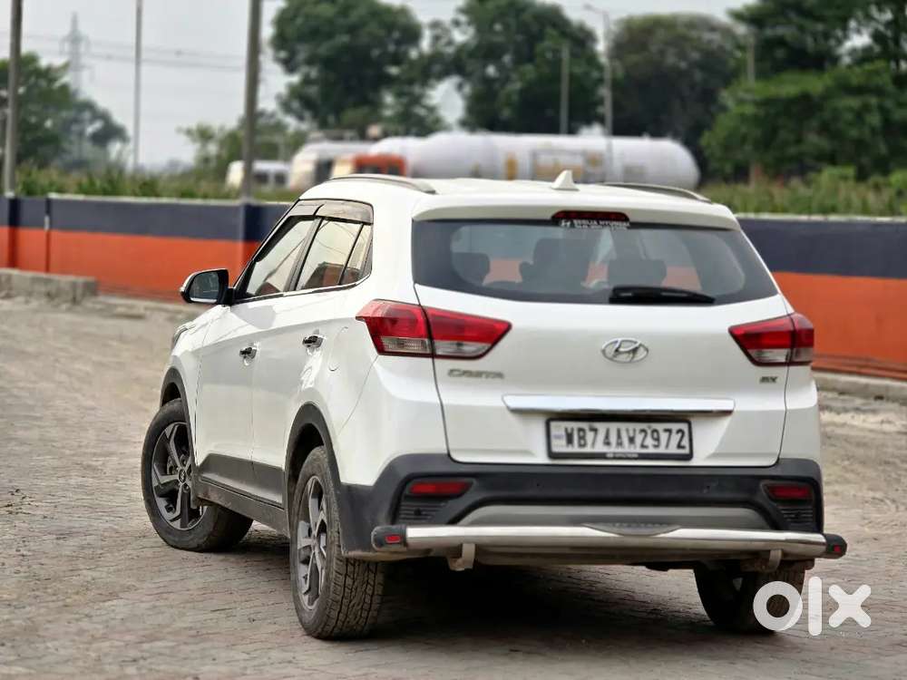 Hyndai Creta 2019 Top Model Sunroof Tax Updte Upto 2029