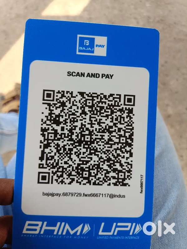 Bajaj qr codes and sound box