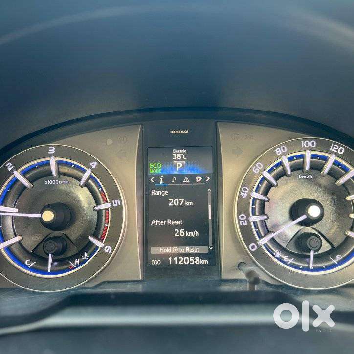 Toyota Innova Crysta Zx 2.4 Diesel 7 Seater, 2022, Diesel