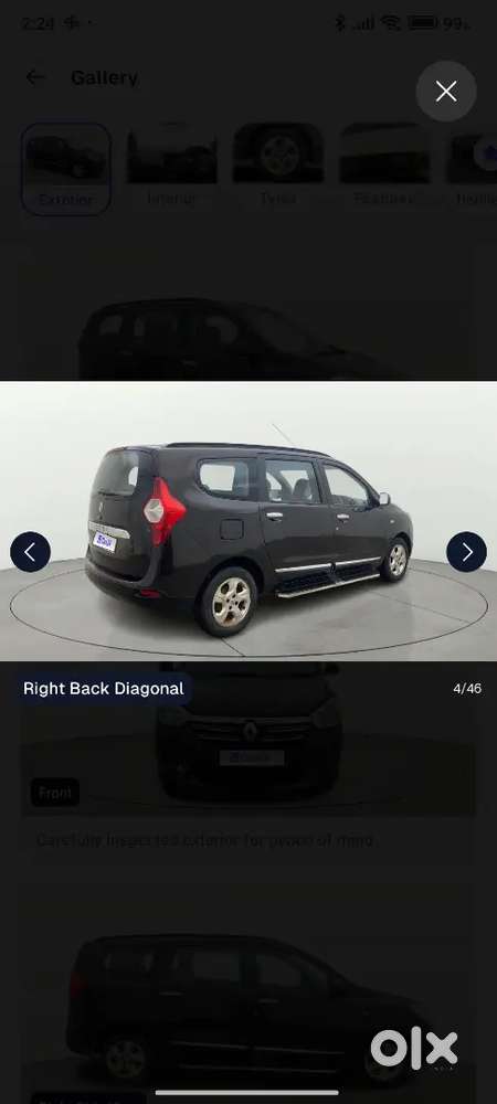 Renault Lodgy 2015 Diesel Well Maintained