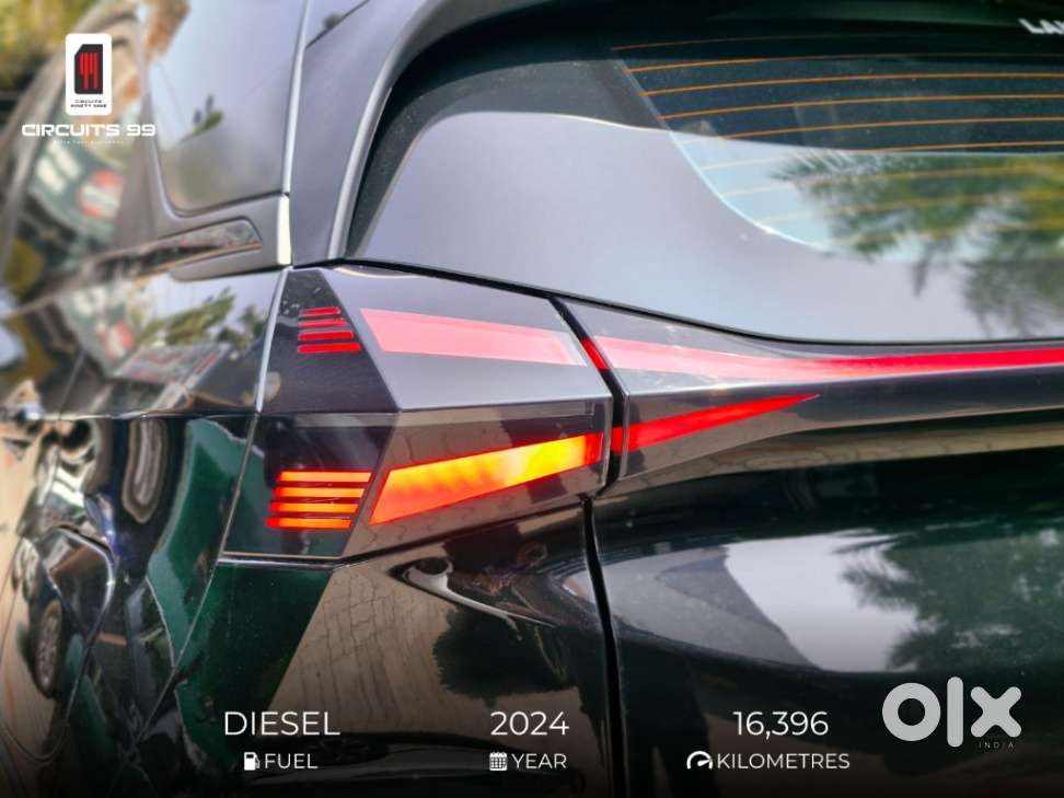 Tata Nexon Xza Plus Diesel Dark Edition, 2024, Diesel