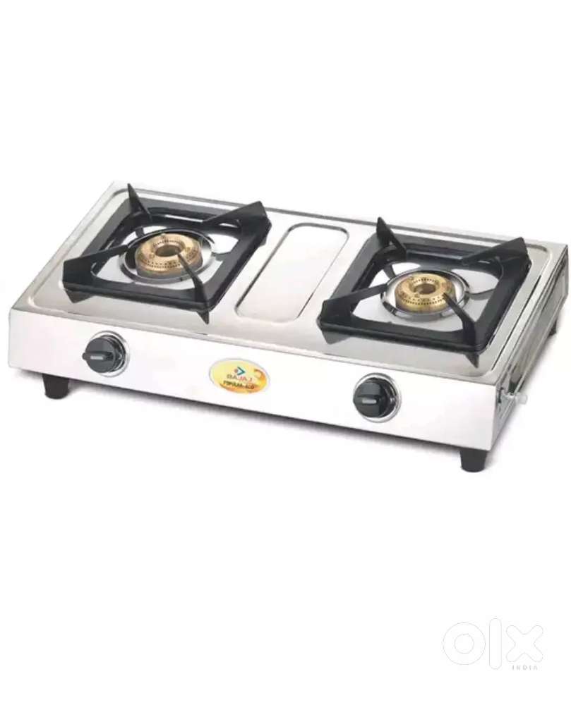 new condition double gas oven