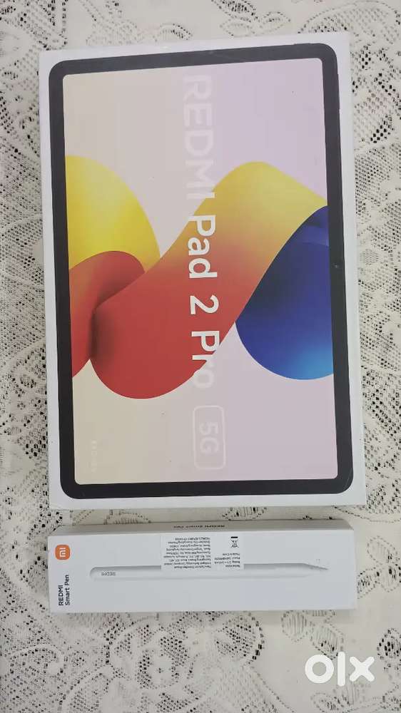 Redmi pad 2 pro 5g + redmi smart pen 8 gb ram 256 gb rom