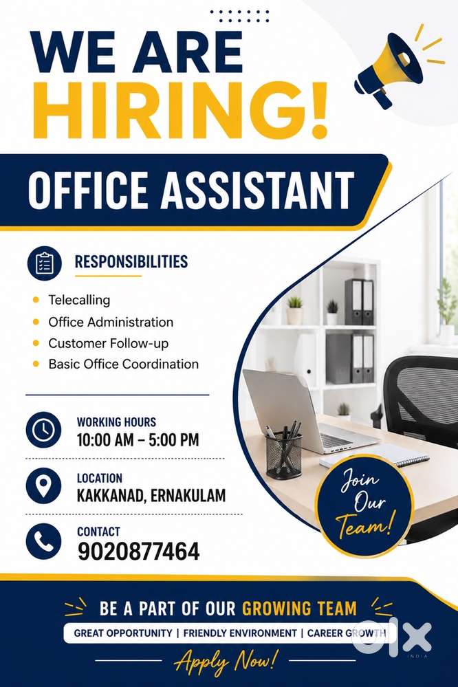 OFFICE Assistant FOR MARKETING & COORDINATION