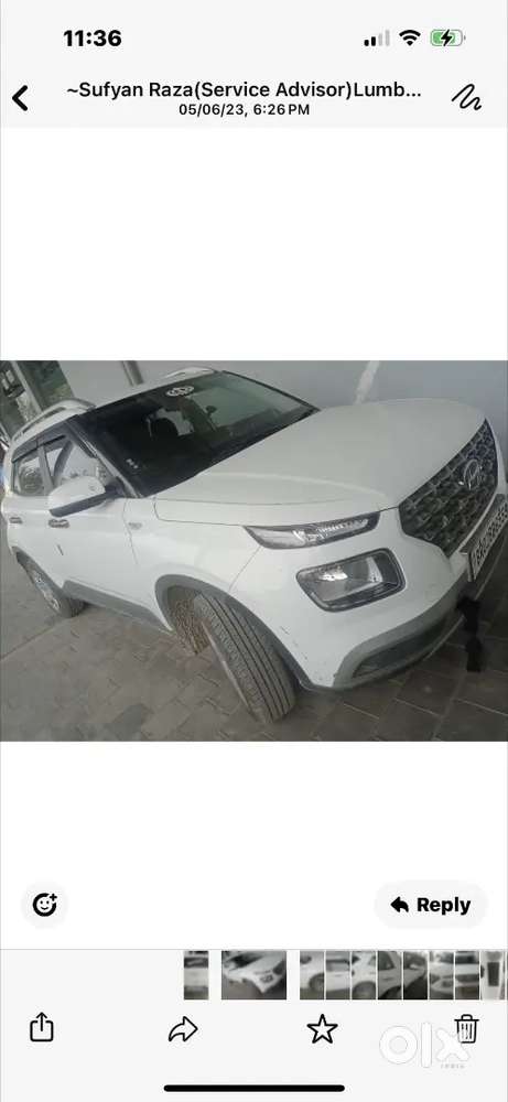 Hyundai Venue 2021 Petrol 21500 Km Driven In Brand New Condition..